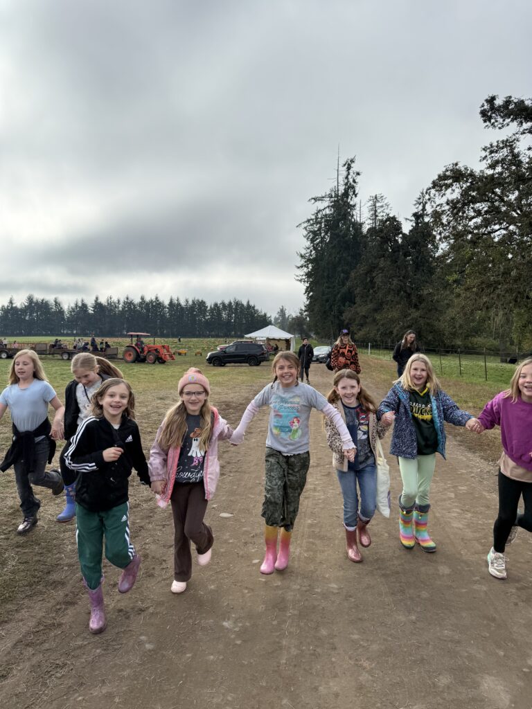 Team Bonding at the Pumpkin Patch